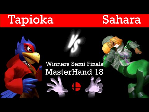 MasterHand 18 WSF - Tapioka(Falco) vs. Sahara(Sheik)