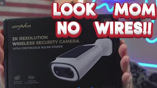 No More Dead Batteries! 🔋 2K Solar Security Camera You NEED in 2025