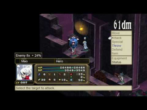 Disgaea 3 - Redux - House of Ordeals - Battle 2 + 3 Part 1 [HD]