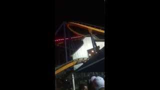 preview picture of video 'Dominator at Kings Dominion(Night)'