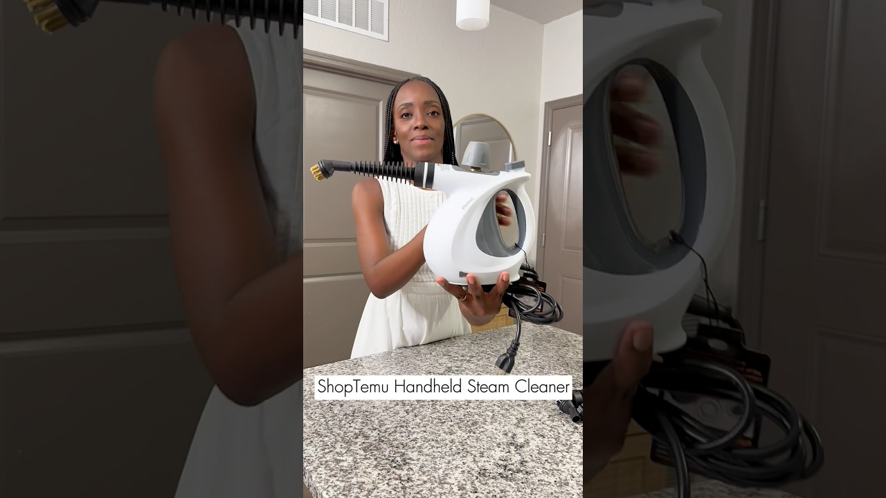 Handheld Steam Cleaner Review & Demo | Best Way to Clean Without Chemicals @temu