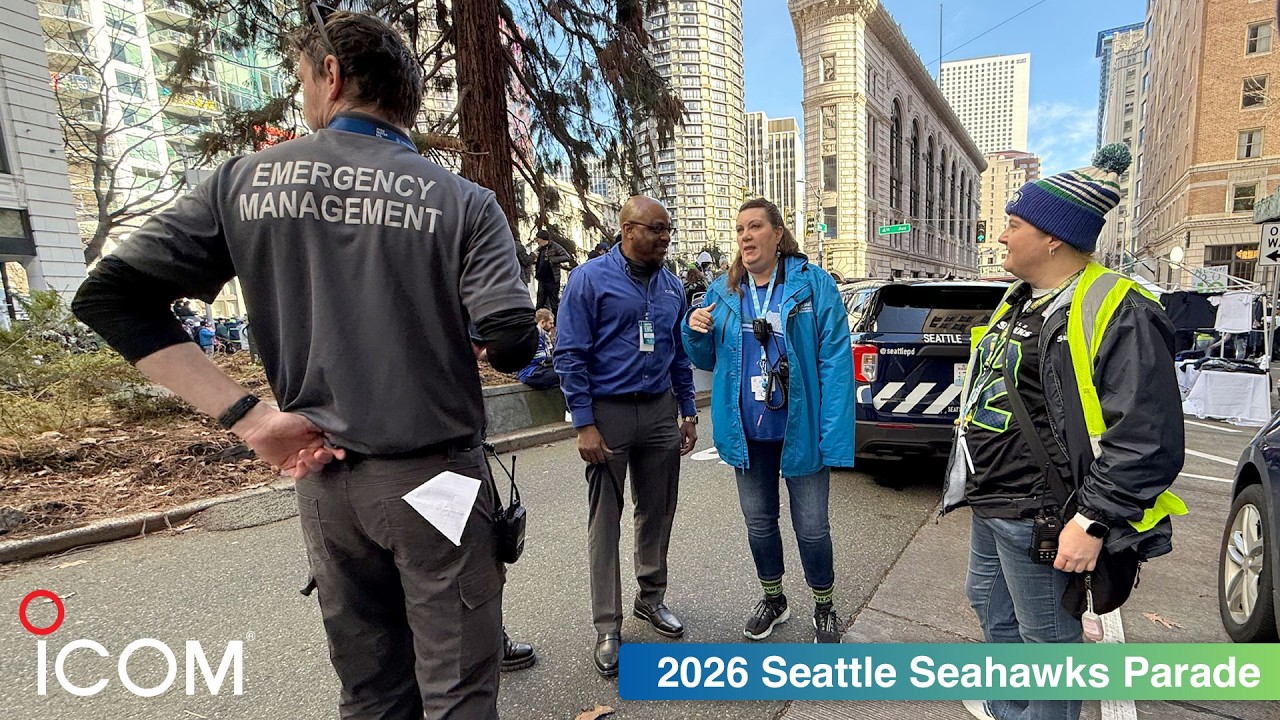 Emergency Management coordinating at Seattle Super Bowl Parade