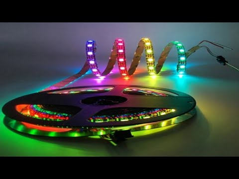 مشروع 4: شريط ليد WS2812 (نسخة ٢)