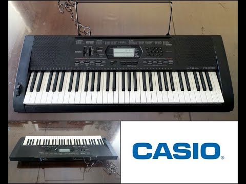 Casio CT-S3000 Casiotone 61-Key Touch Sensitive Portable Keyboard with Piano tones, Black