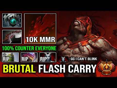 The Flash Carry is Back | 10K MMR Bloodseeker Ultra Speed Crazy 859 GPM 100% Counter ALL Dota 2