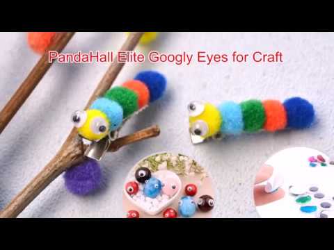 PandaHall Elite Wiggle Eyes and Craft Tutorial on How to Make Dangle Earrings