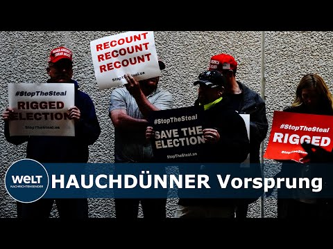 US-WAHL 2020: In diesen Fällen wird in den Bundesstaaten neu ausgezählt