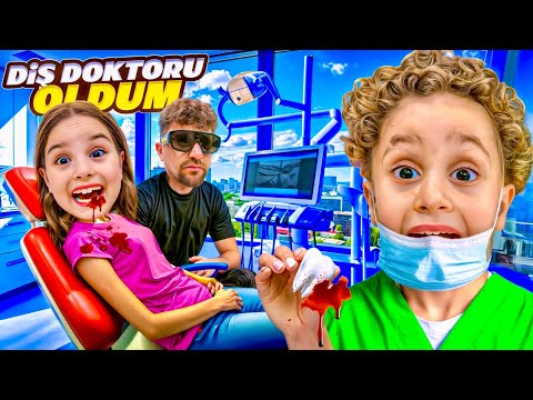 NORTH BECAME A DENTIST!! HE DRAWN ELIF'S TOOTH!! OH MY GOD, ESCAPE FROM THE DOCTOR!! NORTH ELIF!!