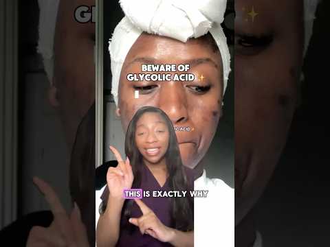 Beware of Glycolic Acid 🚨 Use this instead to fade hyperpigmentation ✨ #skindiscoloration