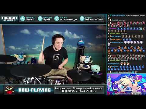 The8BitDrummer // Tsunomaki Watame & Mori Calliope - Reaper vs. Sheep -Kenko ver.