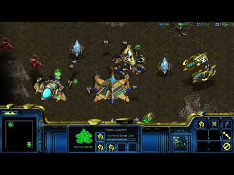 StarCraft Remastered Gameplay - The Fall Campaign Mission 10: Eye of the Storm