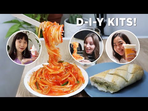 We Tried Making Fake Japanese Food!! (Food Sample Making Kits)