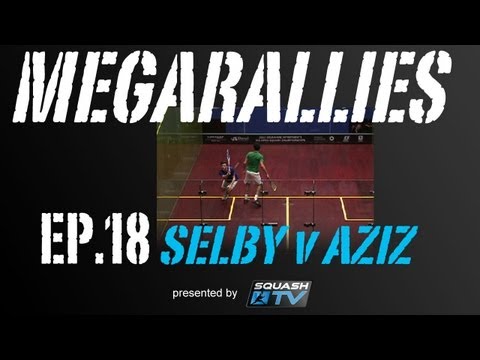 Squash : MegaRallies - Selby v Aziz US Open 2012 - EP18