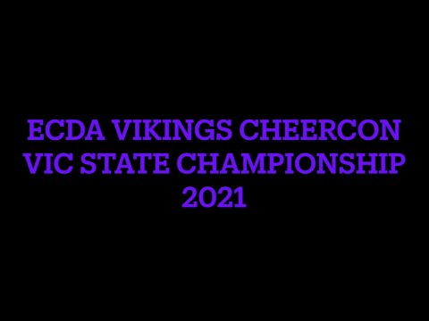 ECDA Vikings VLOG | CheerCon VIC State Championships 2021