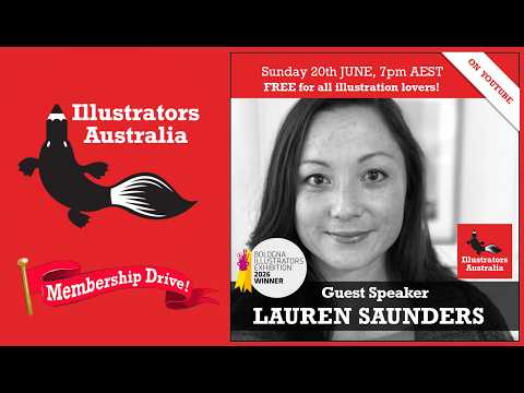 Illustrators Australia Talk: In Conversation with Lauren Saunders