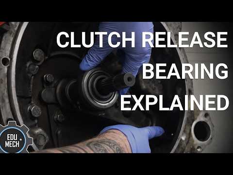 Clutch Release bearing / Throw out Bearing Explained - How it works?