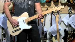 Video thumbnail for 1957 Fender Telecaster 01076 by frettedamericana