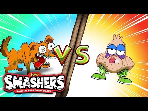 SMASHERS | Runny Nose vs Dank Dog SEMI-FINAL | Series 2 Episode 6 | Cartoons for Children | ZURU