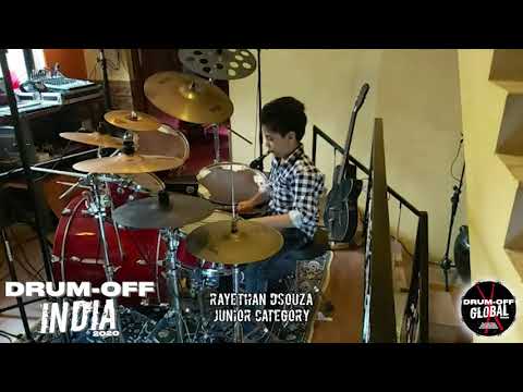 Drum-Off INDIA 2020 - RAYETHAN DSOUZA - Junior category