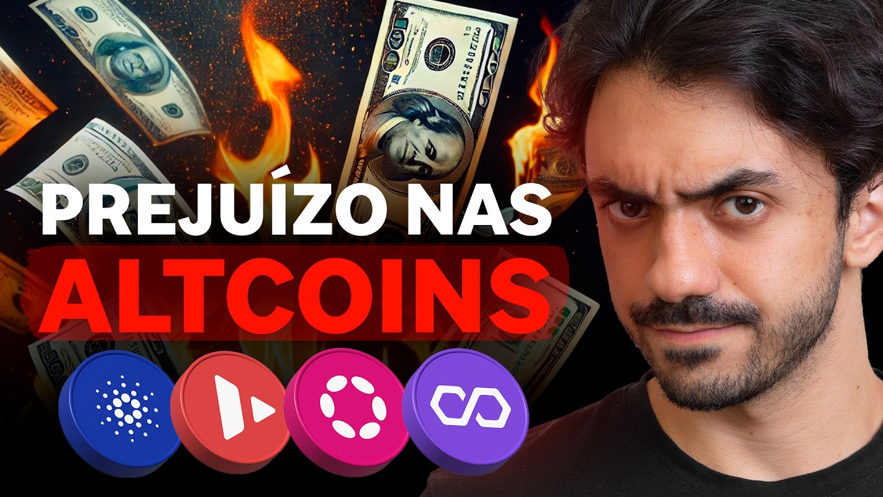 O MOTIVO DAS ALTCOINS NÃO SUBIREM | PORQUE NÃO CONSEGUEM MANTER UMA ALTA?