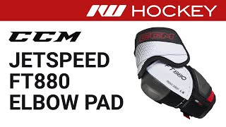 CCM JetSpeed FT880 Elbow Pad Review