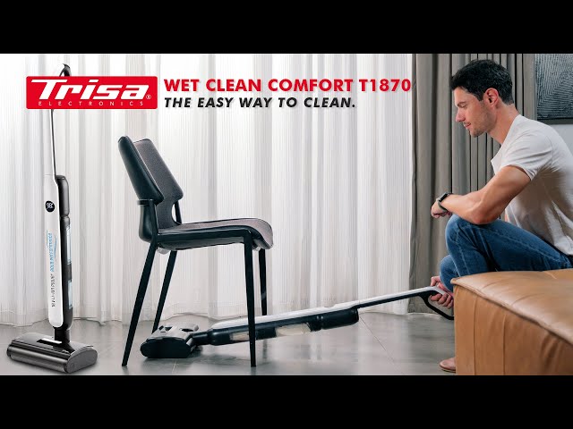 Video Teaser für Trisa Hartbodenreiniger "Wet Clean Comfort T1870"