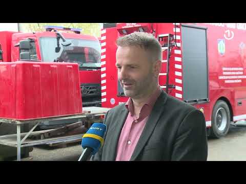 Najsuvremenija vatrogasna vozila proizvode se u Živinicama