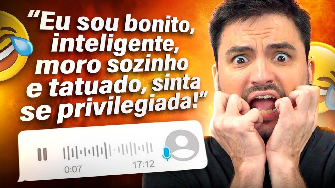 COMO VOCÊS SUPORTAM ISSO? ÁUDIOS DE CANTADAS DE HOMENS.