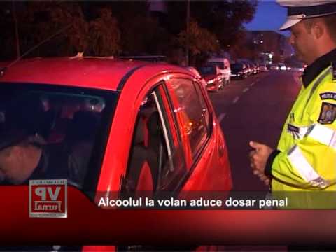 Alcoolul la volan aduce dosar penal