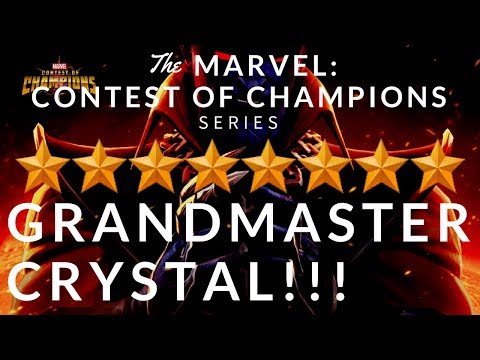 Double GRANDMASTER CRYSTAL Login Calendar Crystal Opening! - MARVEL: CONTEST OF CHAMPIONS
