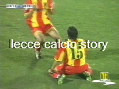 Il gol di Alfonso Camorani in LECCE-Palermo 3 a 0 del 7 giugno 2003