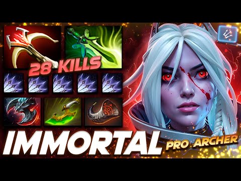 Drow Ranger Immortal Pro Archer - Dota 2 Pro Gameplay [Watch & Learn]