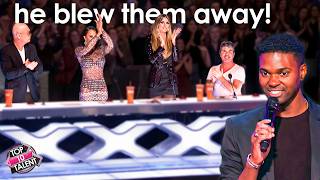 His Voice BLEW Them Away – Powerhouse Singer Gets Standing Ovation From All 4 Judges!