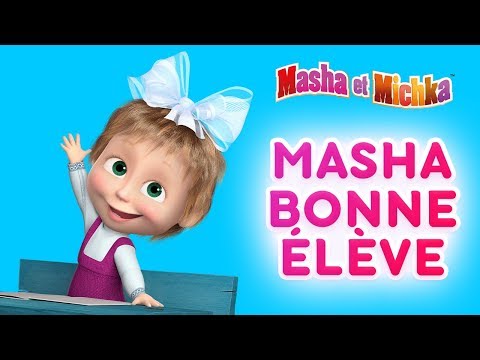Masha et Miсhka - 👱‍♀️🎒 Masha bonne élève! 🎒👱‍♀️ Dessins animé