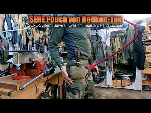 SERE-System (Survival, Evasion, Resistance and Escape) - Bushcraft & Survival EDC Pouch