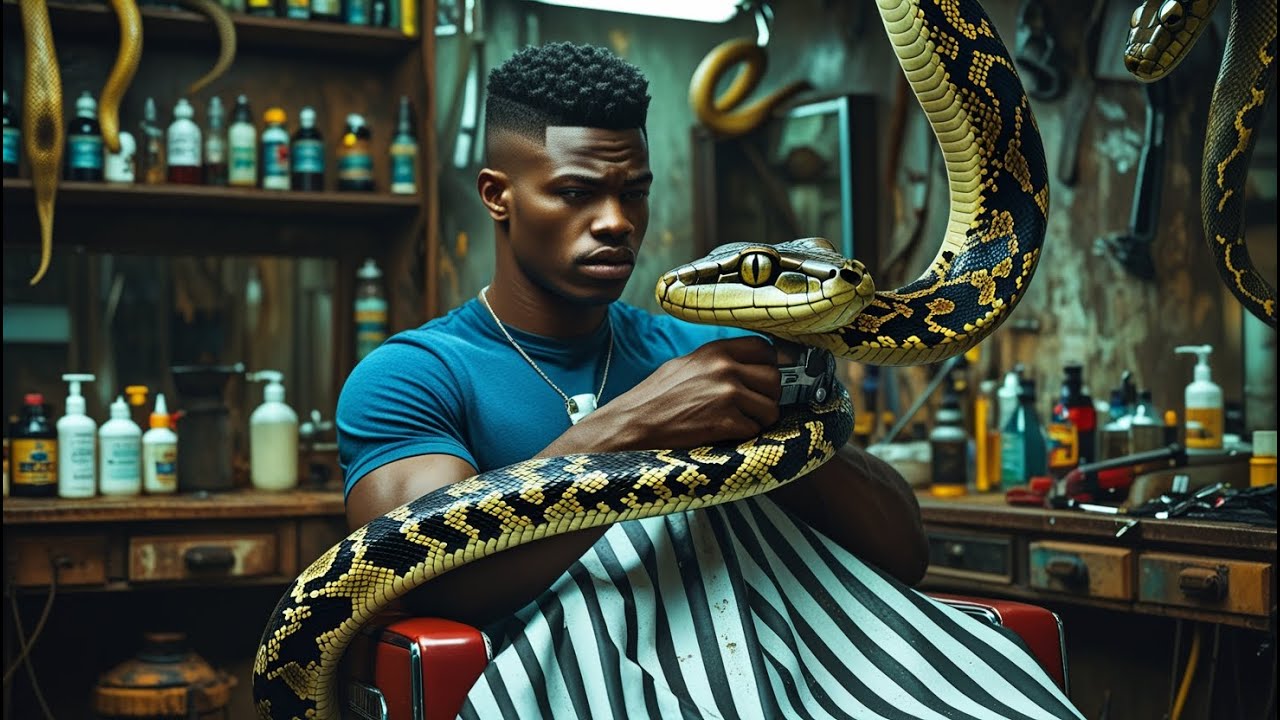 You Won't Believe What This Barber Does to His Customers' Hair! 😱 | African Folktales #movie #tales