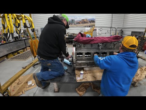 N14 Cummins Cam Crank Gear Front Seal And Valve Seats