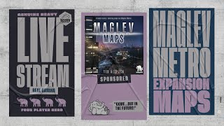 Maglev Metro - Nanobots, Inc. expansion - 4p Teaching & Play-through by Heavy Cardboard