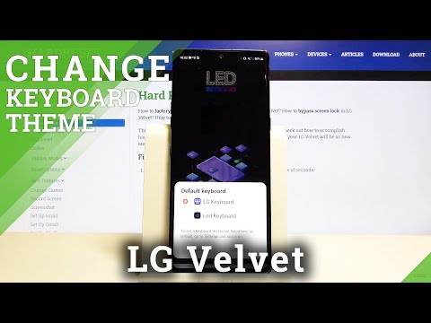 How to Download LED Keyboard in LG Velvet – Install LED Keyboard