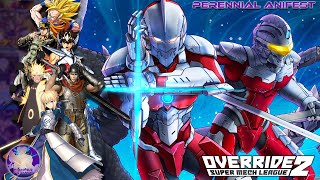 Ultraman & Ultraseven vs. Black King & Bemular | Override 2: Super Mech League (PS5)