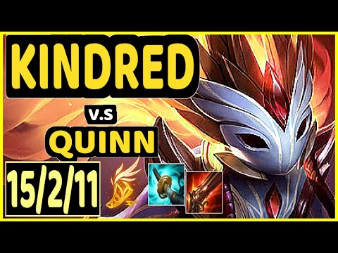 HY0G4 (KINDRED) vs QUINN - 15/2/11 KDA JUNGLE CHALLENGER GAMEPLAY - BR