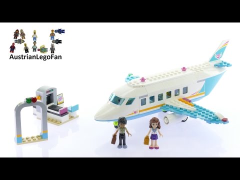 Vidéo LEGO Friends 41100 : L'avion privé de Heartlake City