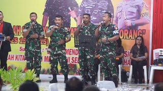 Download lagu Hanya Lilin Kecil, MERDU...4 Prajurit TNI Menyanyikan Lagu Natal mp3