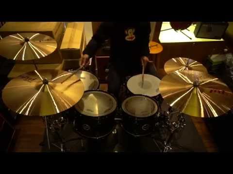 PAISTE PST 7 Cymbal Light Session Set