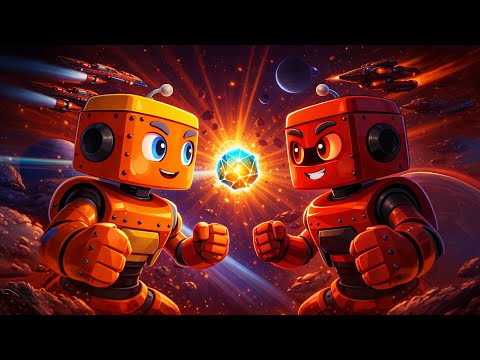 🚀 Rusty vs Dusty: The Space Chase | Power Stone Adventure