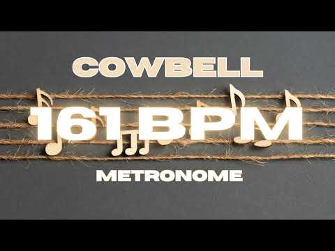 161 BPM - Cowbell Metronome