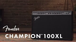 Video thumbnail for Champion 100XL Amp | Fender Amplifiers | Fender by Fender