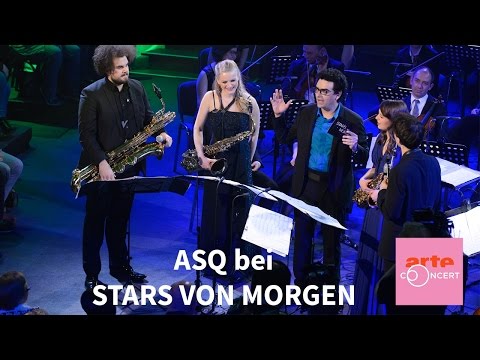 ASQ bei ARTE Stars von morgen präsentiert von Rolando Villazón / Arcis Saxophon Quartett