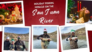 Holiday Fishing Miracle on the San Juan River | Big Brown Trout Surprise #flyfishing #fishingtrips