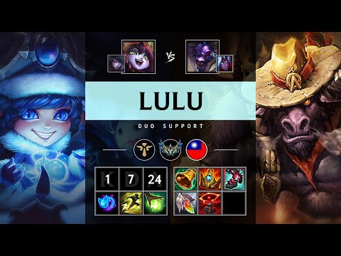 Lulu Support vs Alistar - TW Challenger Patch 25.15